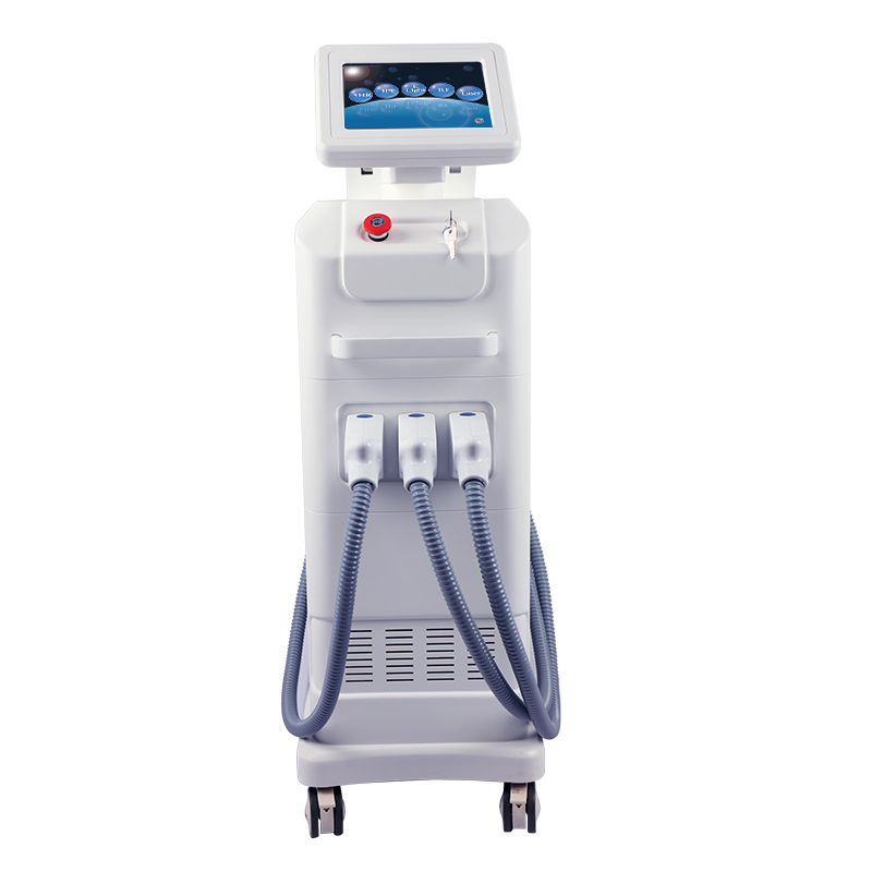 E-Manufacture opt nd yag shr ipl elight RF лазер 4 в 1 машина для удаления волос с татуировкой