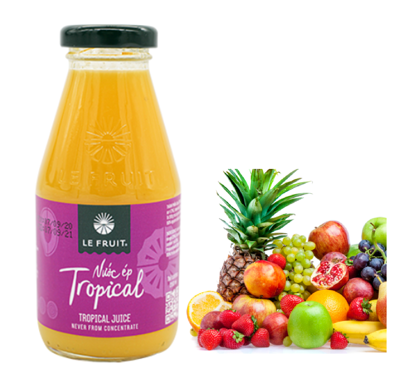 Hot Sale Le Fruit Juice Tropical Juice 100% Natural Made In Viet Nam