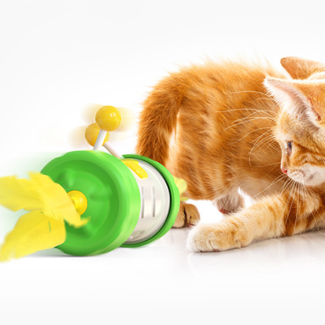 Original Factory Balance Teaser Replacement Interactive Chase Pet Cat Toy Ball