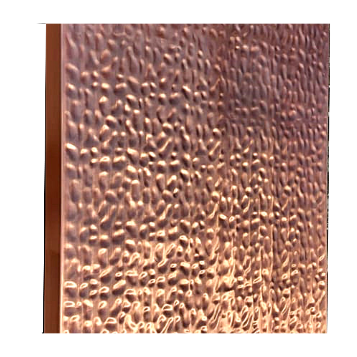 Hammered Copper Sheet Wall Cladding Decorative Metal Sheet for wall and home decoration Manufacturer Indian Factory