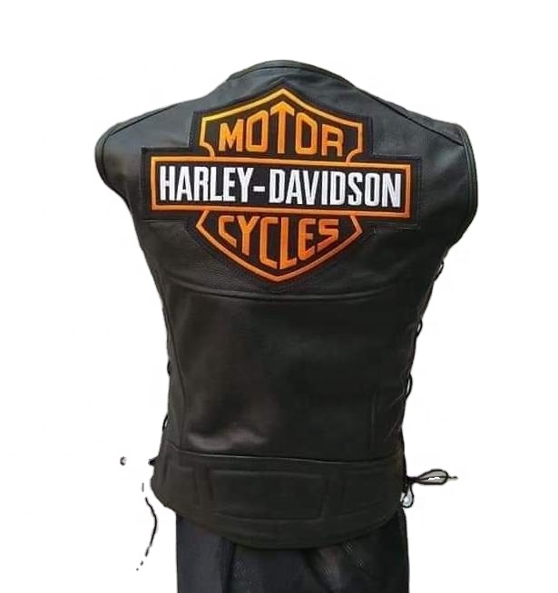 2020 оригинальная мотоциклетная куртка HARLEY DAVIDSON из воловьей кожи в американском стиле, новинка 2021, кожаный жилет в свином стиле