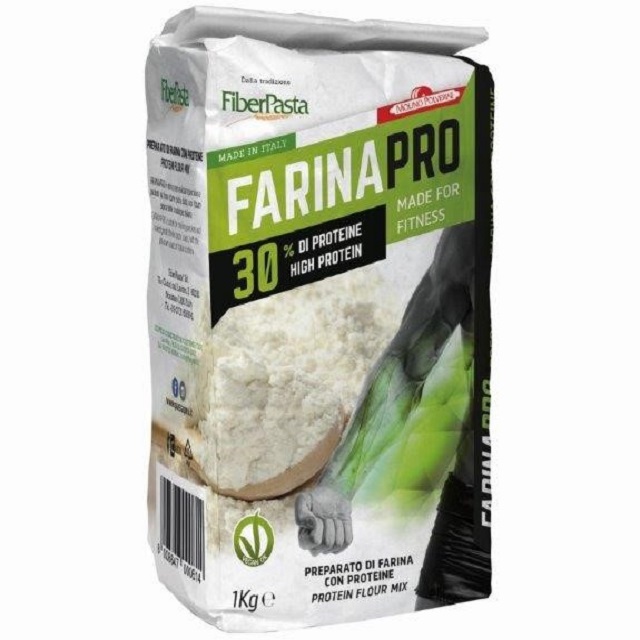 ITALIAN PREMIUM SPORT FLOUR 30% PROTEIN AND LESS CARBS - WITH PEA PROTEIN AND WHEAT FLOUR - WITH LOW GLYCEMIC INDEX