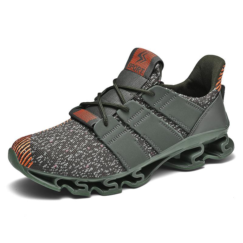 Zapatos Deportivos de Hombre Original Quality Fashion Style Custom Your Logo Knit Men Blade Sports Running Shoes
