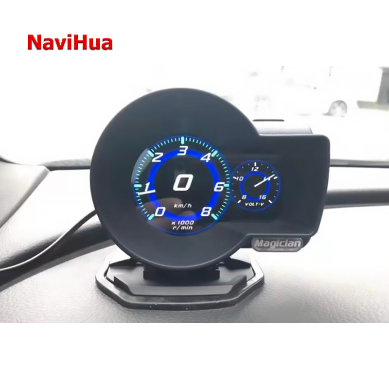 Автомобильный измеритель температуры воды Navihua obd 2 F835, цифровой прибор magician F8, с монитором obd 2