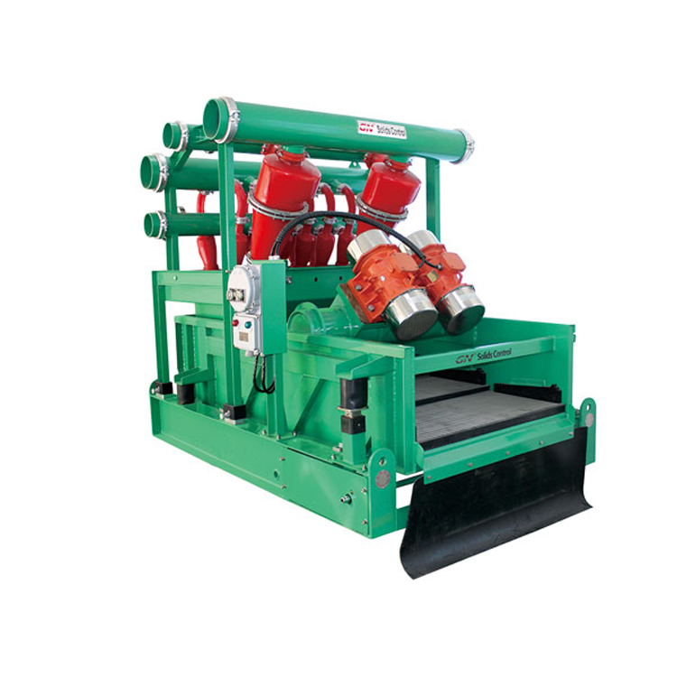 Desander Desilter and Shale Shaker 3 in 1 Unit Oil Field Equipment Mud Cleaner