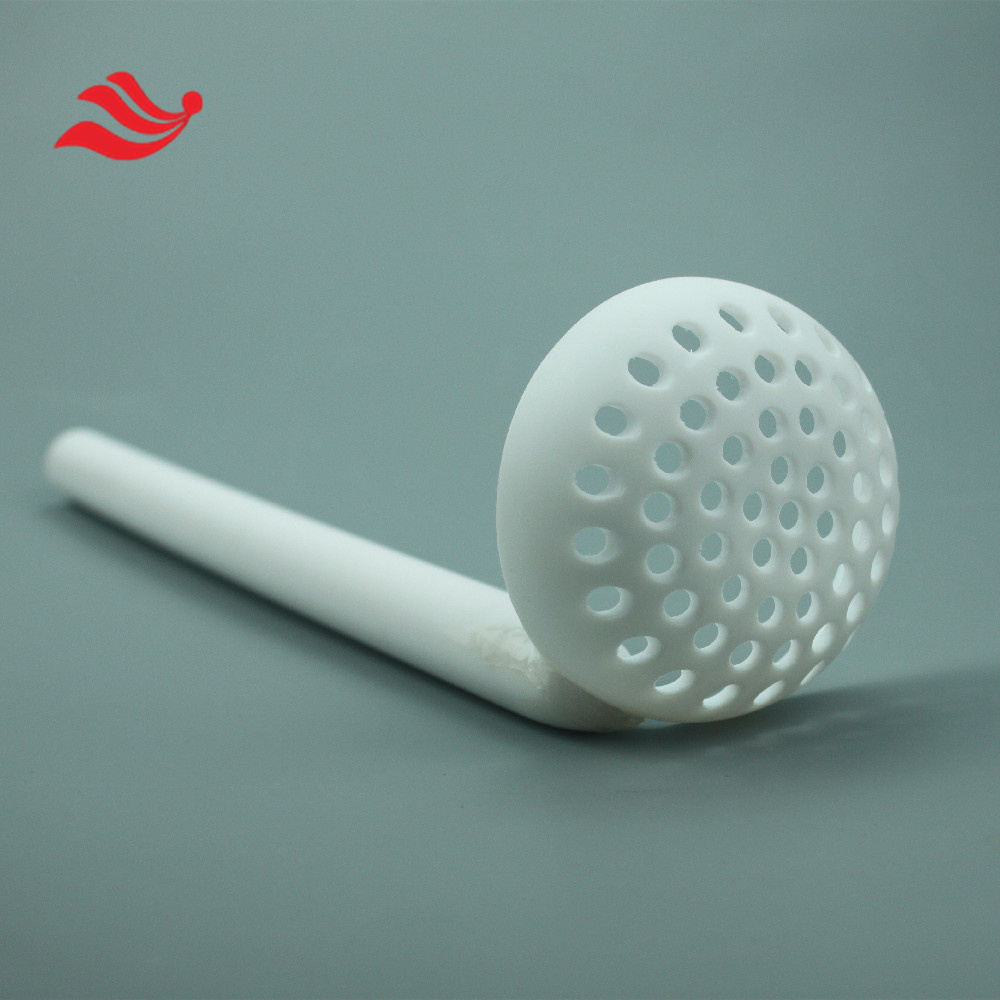 Original developed customizable PTFE pick-up spoon for getting labware from acid bucket