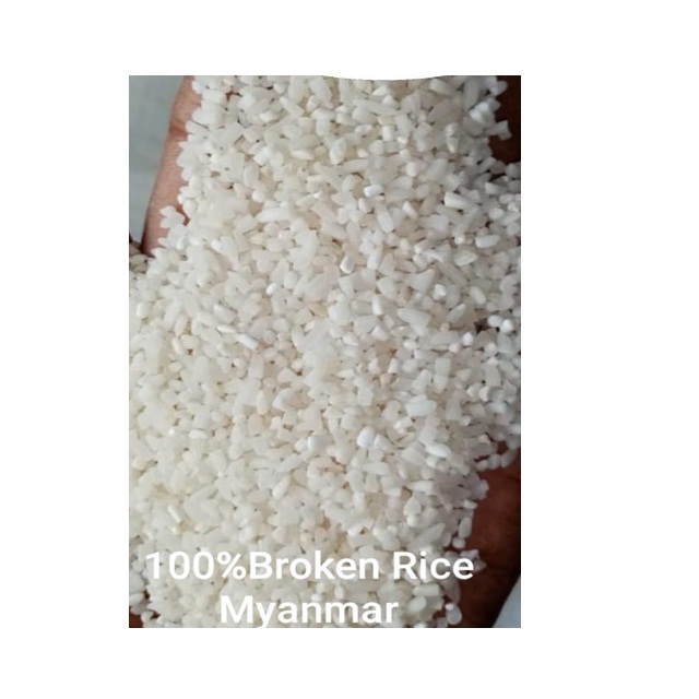 Белый рис из Мьянмы, 100% сломанный