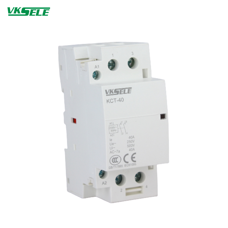 KCT-40 VCT-40 2 pole 40A 12V 24V 48V 110V 220V магнитный контактор с однофазным магнитным контактором