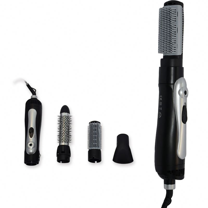 3 in 1 Electric Hair Brush Dryer Curling One-Step Hair Volumizer Straightener Styling Heating Comb Blow Dryer Brush Dropshipping