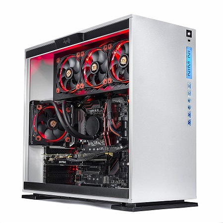 Небо-Tech-Омега игровой компьютер настольных ПК Intel i9-9900K 3,6 ГГц 360 мм AIO жидкостное охлаждение, NVIDIA GeForce RTX 2070 Супер 8G, 1 ТБ