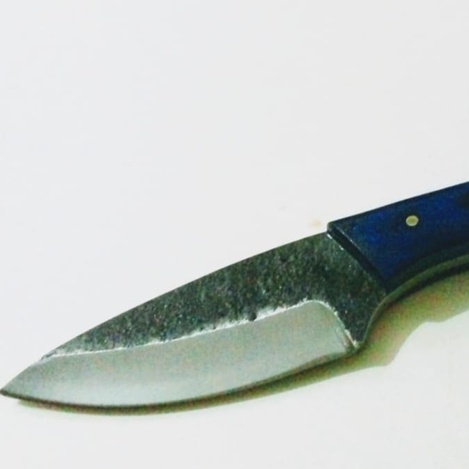 Damascus Custom Handmade Knife With Wood Handle Blade Materiel