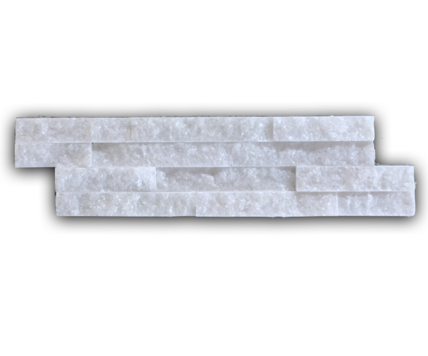 Pure White Marble Culture Marble Stone split/mushroom loose stone veneer/stack wall cladding tiles,Crystal Natural Stone,