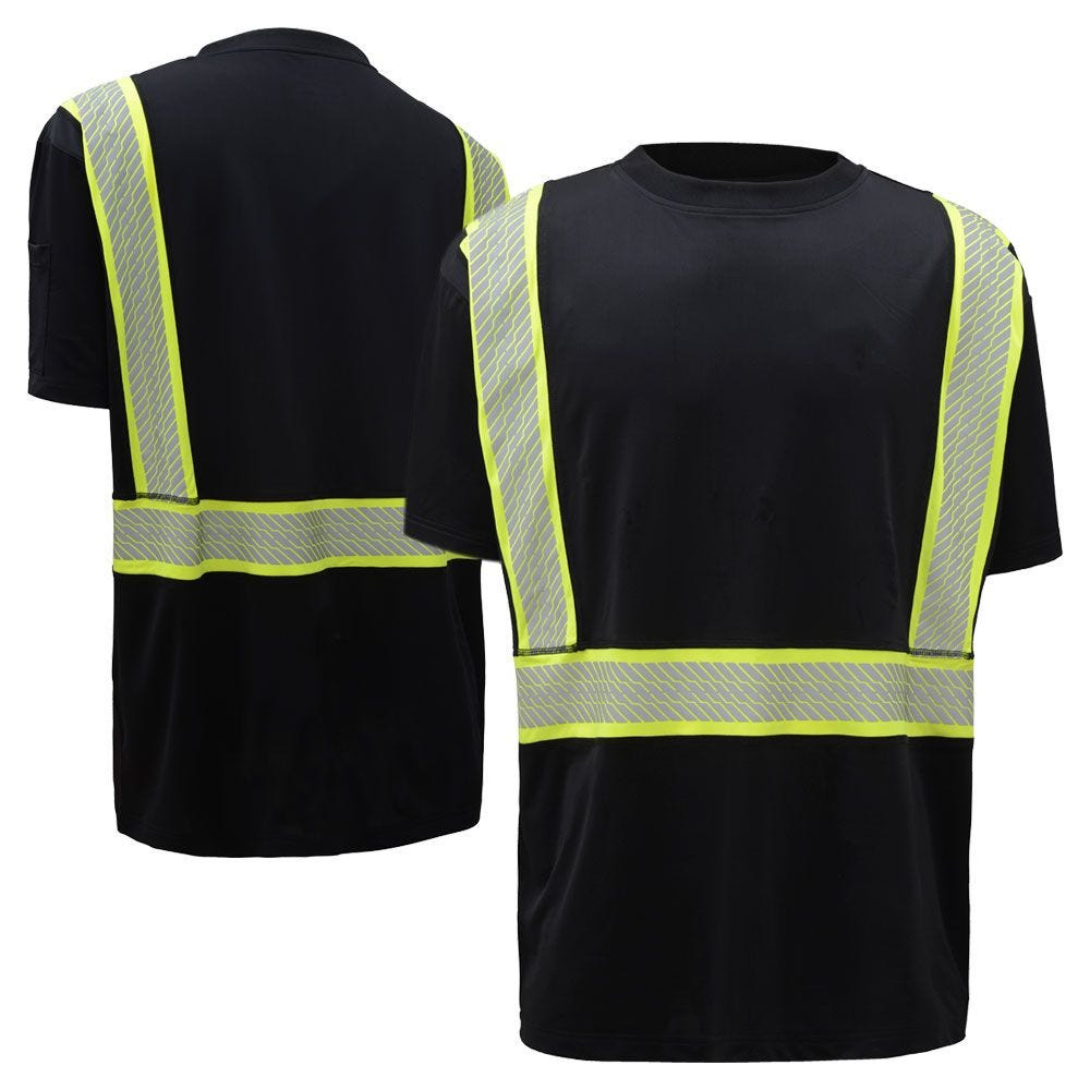 Wholesale Price Work Wear Safety Reflective T Shirts | Wholesale Safety High Visibility Long Sleeve Construction Working T-Shirt