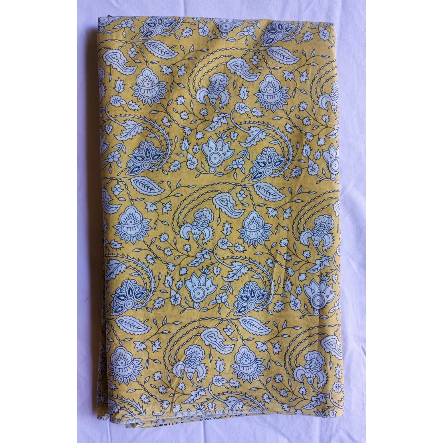 New Arrival Hand Block Printed Fabric Breathable Home Textiles Furnishing Accessories Wholesale Raw Material for Garments Bags