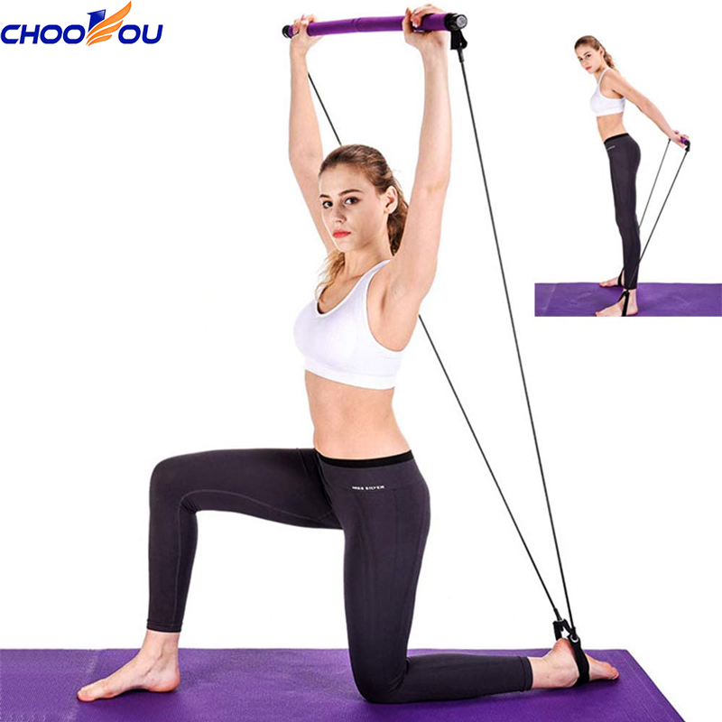 Портативный комплект для пилатеса CHOOYOU, Эспандер для йоги, пилатеса