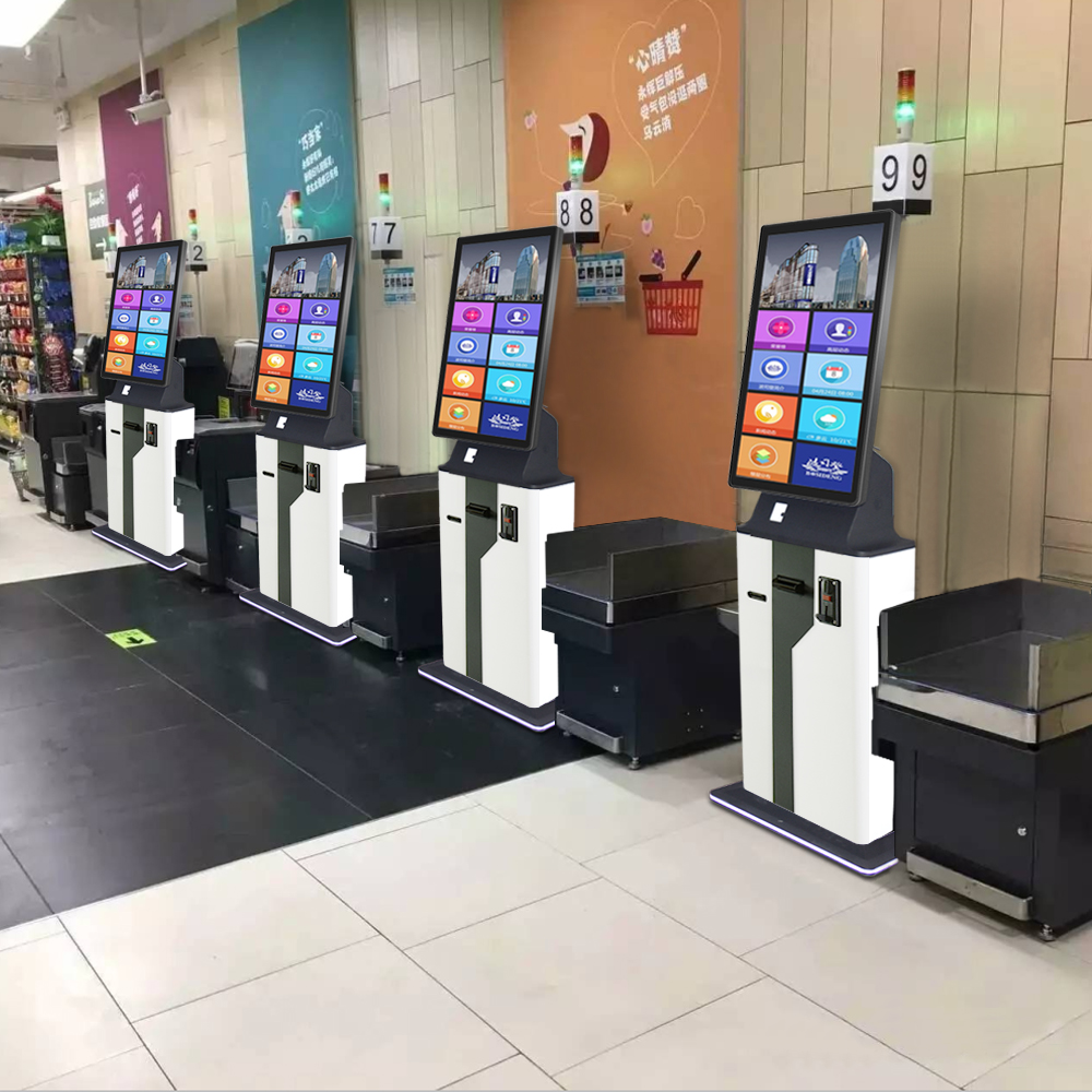 New Offer kiosk machine bills payment cash pay terminal touch screen outdoor ordering service equipment smart kiosk