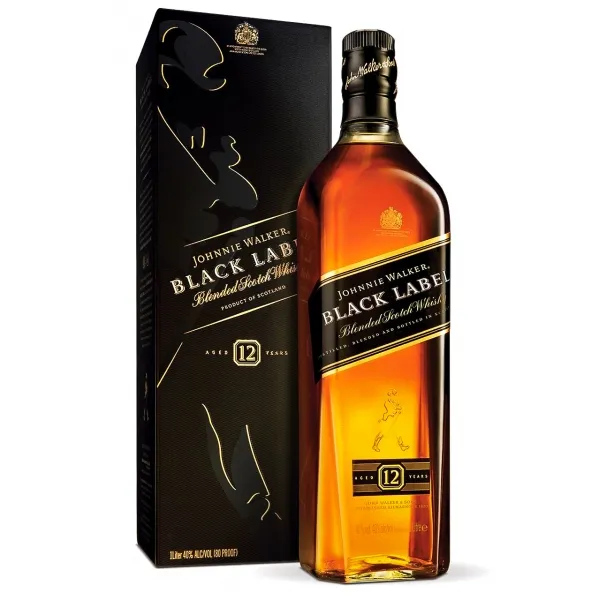 Виски Johnnie Walker с двойной черной этикеткой