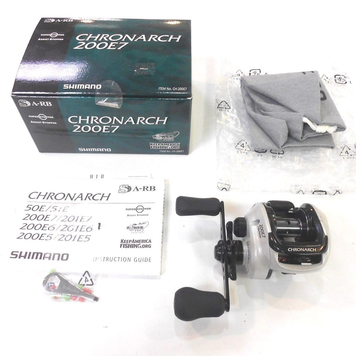 Новинка от производителя, оригинальная катушка CHRONARCH 200E7 CH200E7 200 E7 Для Правшей, заброса приманки 7,01