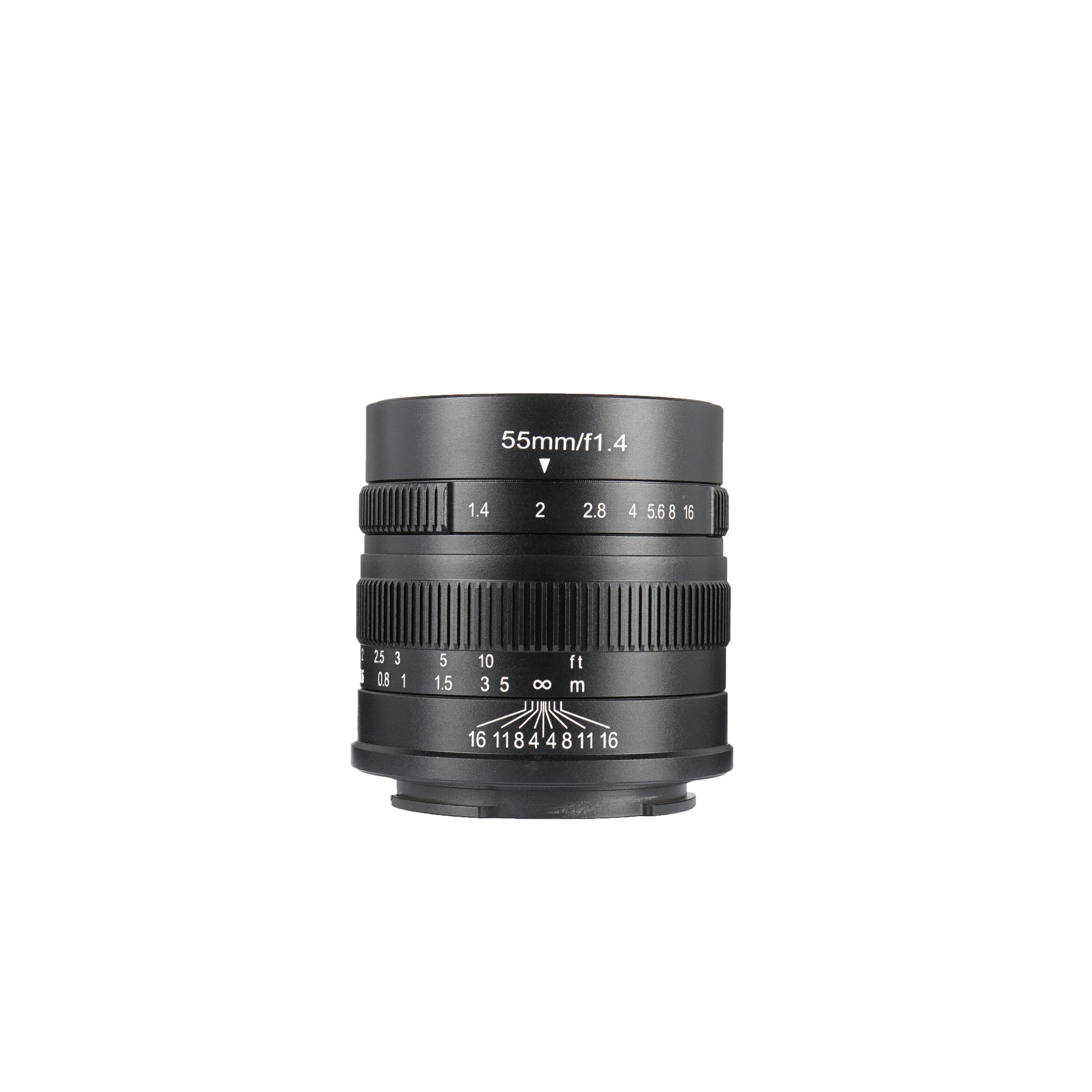 7artisans 55 мм F1.4 объектив с фиксированным фокусным расстоянием APS-C черный M43 крепление для olympus panasonic