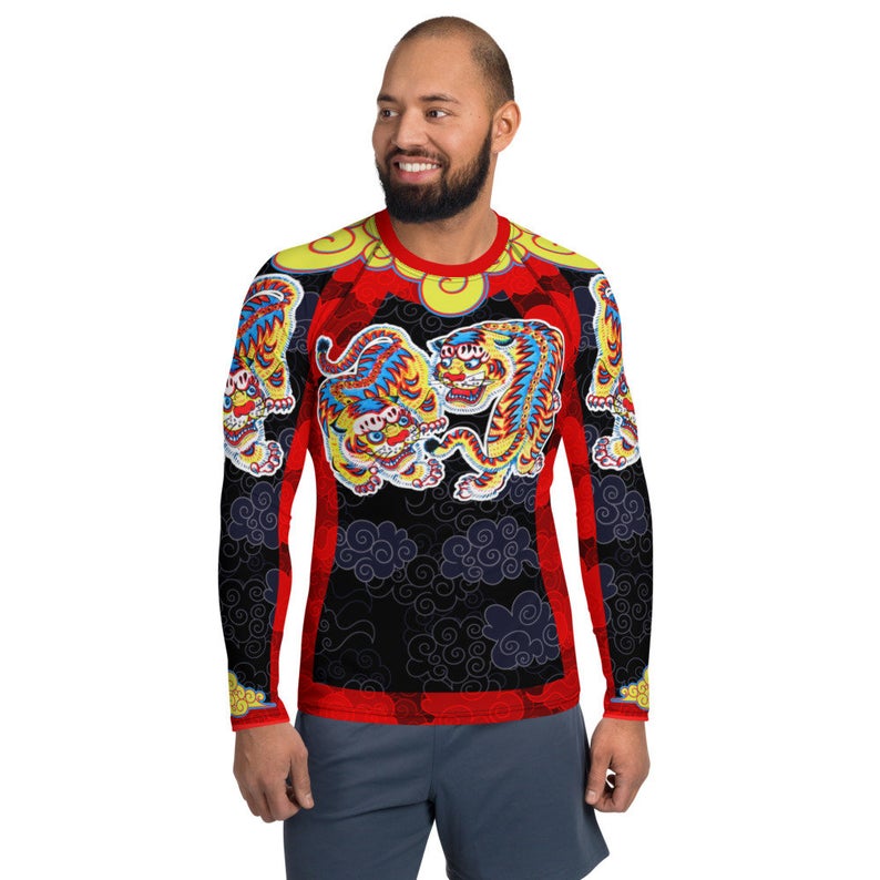 Оптовая продажа, 250 г, футболка с длинным рукавом Batik, Винтажная футболка с длинным рукавом