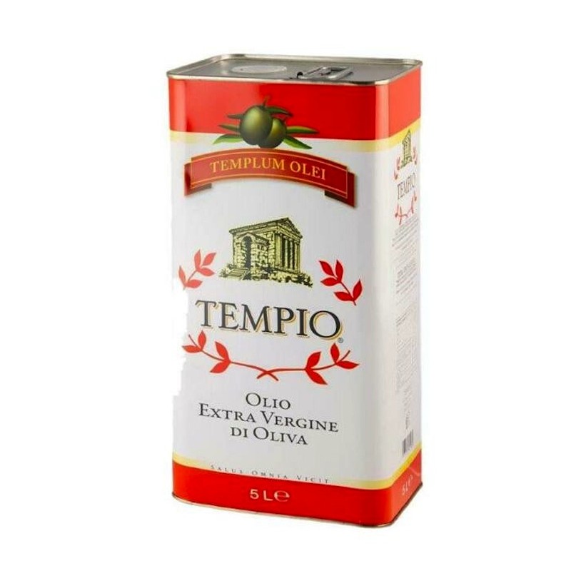 Сделано в Италии 5 LT оливковое масло Экстра вирджин IL TEMPIO, бутылка для оливкого масла olio italiano