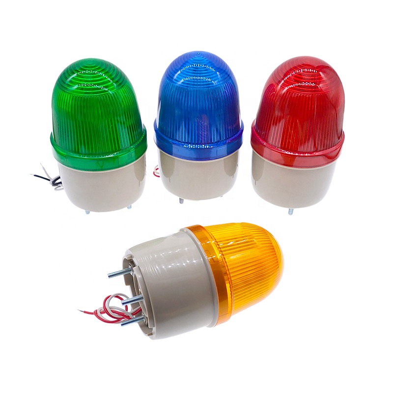 Световые индикаторы N-2071J звуковой сигнал мигающий свет 12V 24V 220V Светодиодная лампа стробоскопический сигнал предупредительный световой сигнал с зуммером
