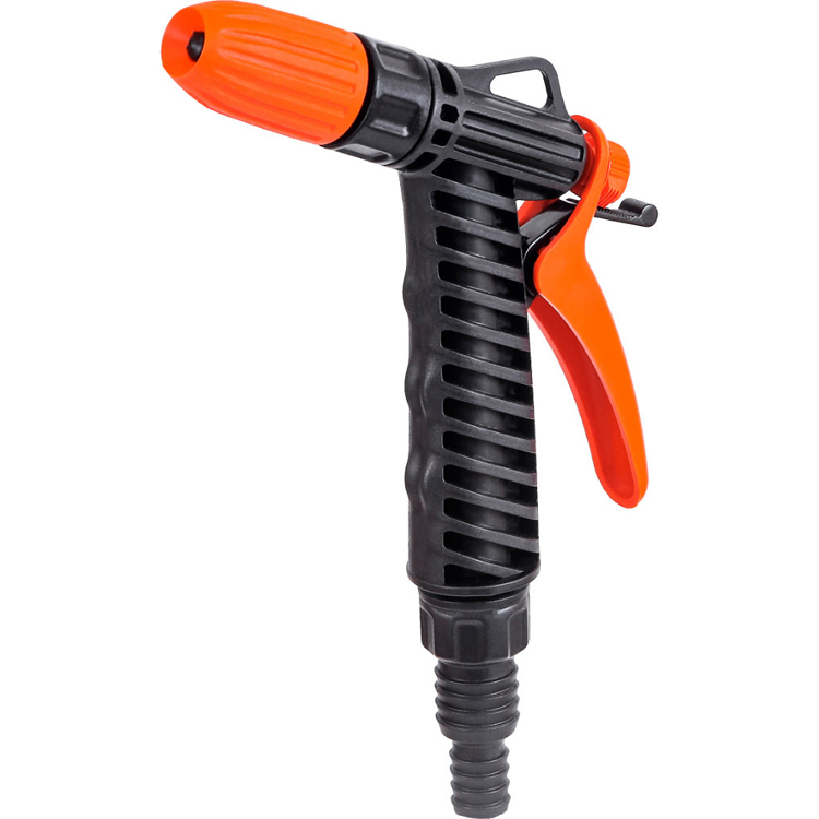 Reliable plastic water jet gun for garden, water spray guns