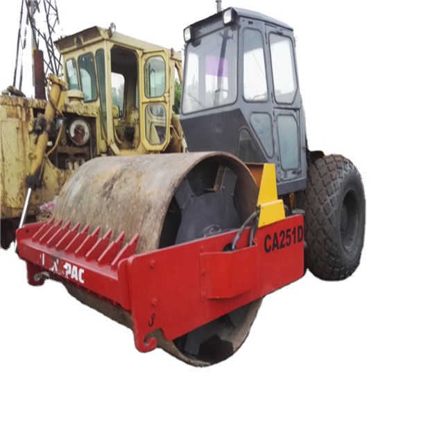Дорожный каток dynapac ca251d, б/у, Вибрационный дорожный каток dynapac ca251 ca25