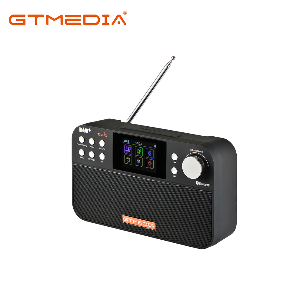 Высокое качество GTMEDIA DAB + портативный AM FM Min BT4.0 цифровой радиоприемник с дополнительным пультом дистанционного управления