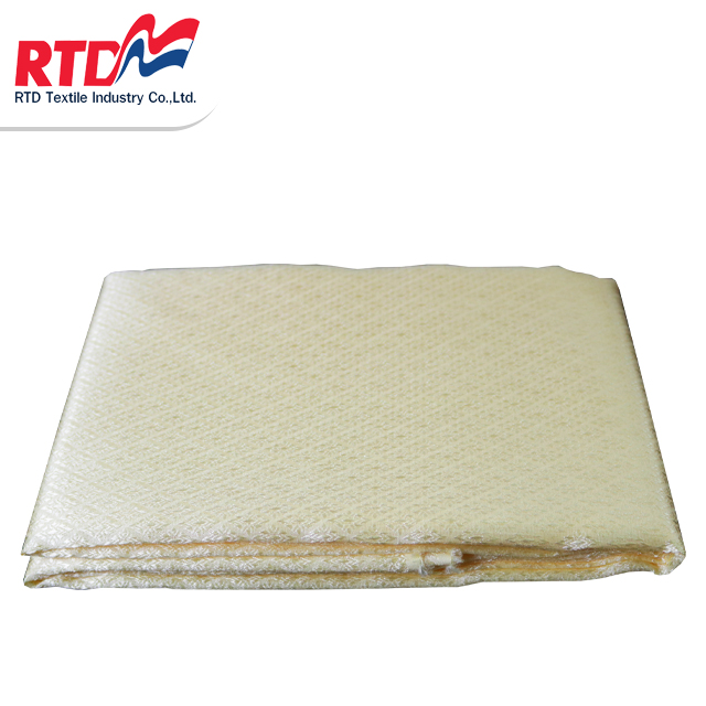 RTD Thai Traditional Fabric Premium Grade Products For Thai Traditional Uniform, Skirts -Beige RJ1024
