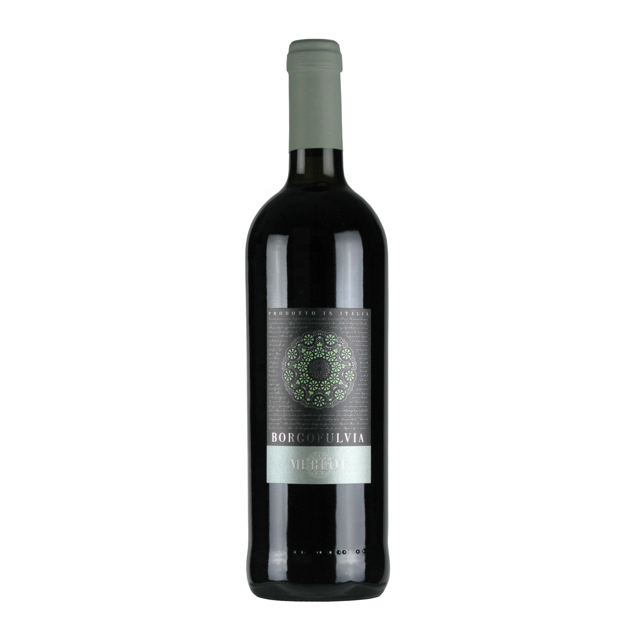 Итальянское красное вино Merlot Borgofulvia 750 мл стеклянная бутылка для оптового экспорта лучшее качество