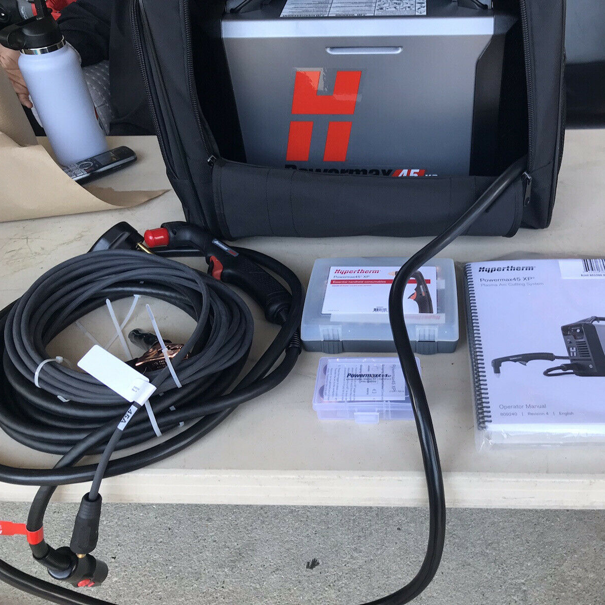 NEW Power Max45 XP Plasma Cutter 20' Hand System Complete Package