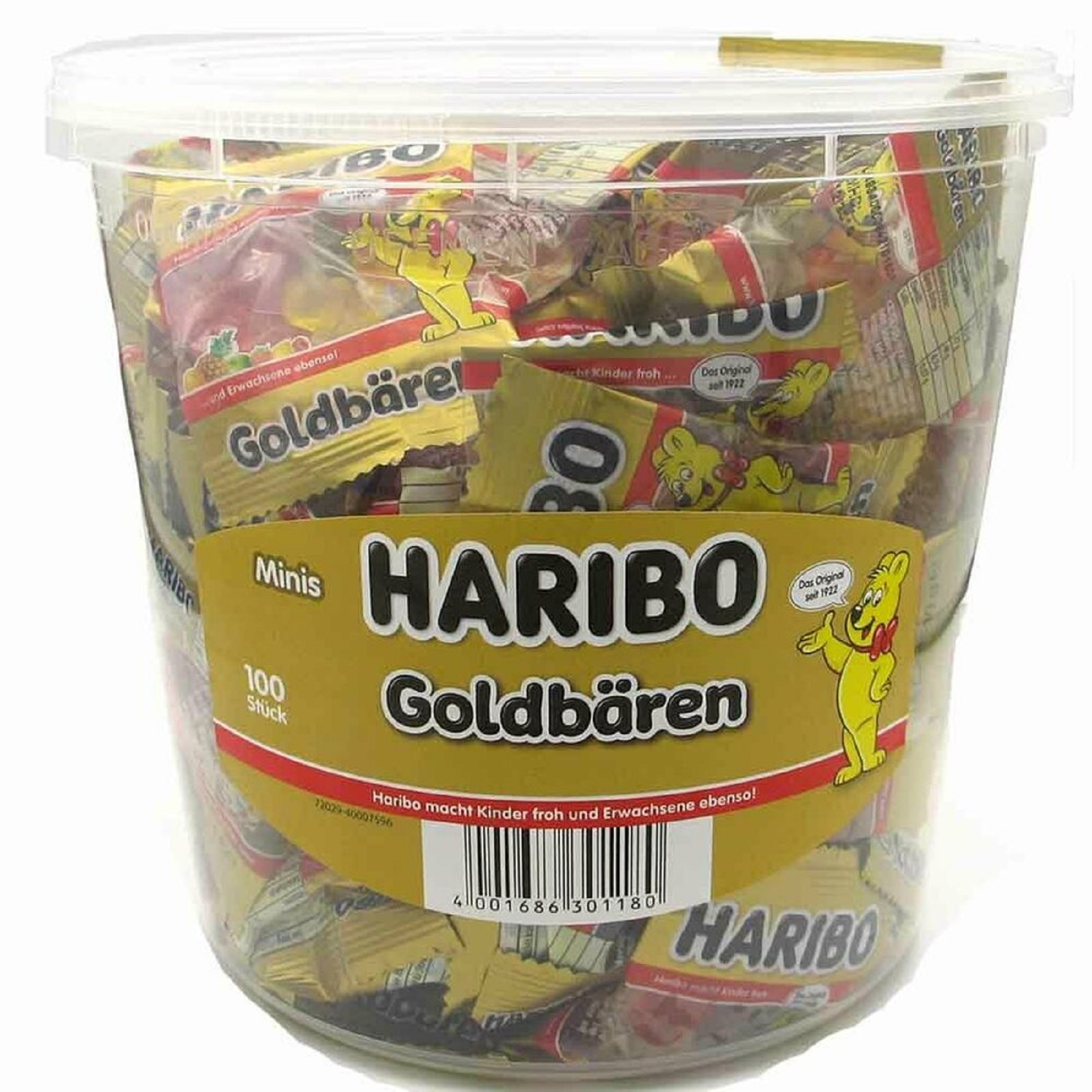 Желейные медведи Haribo Goldbaren по заводской цене