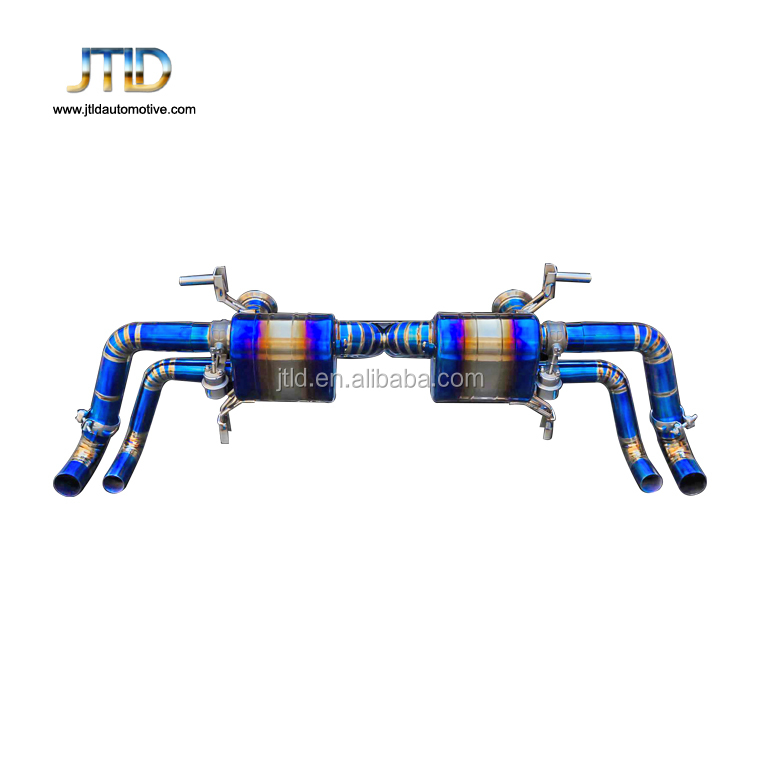 High performance Stainless Steel valve exhaust catback system for Porsche 997 exhaust