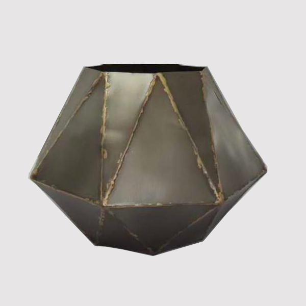 Latest Design Metal Flower Vase Table Decoration