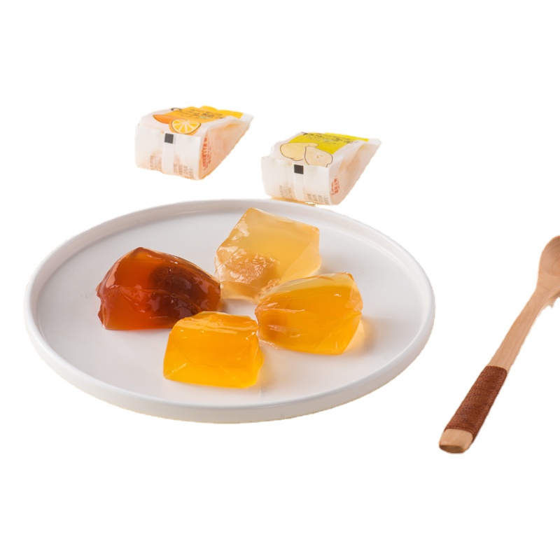 Top Quality Halal Fruit & Vegetable Snacks Sugarless Hawthorn Pulp Juice Taiwan Jelly Fruit with Factory Price