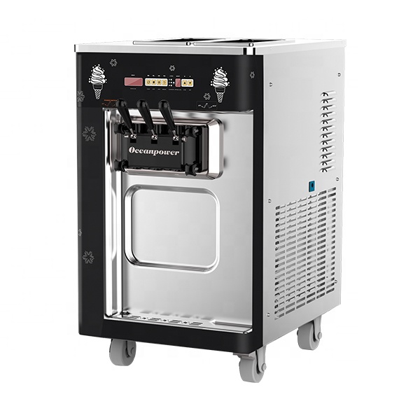Настольная машина для мягкого применения oceanpower OP132BA, машина для приготовления мороженого mcdonalds
