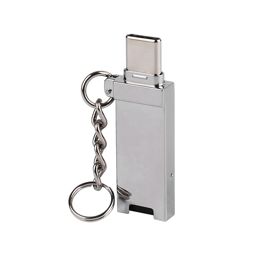 Высококачественное смарт-устройство считывания карт USB 3,0 из цинкового сплава типа C