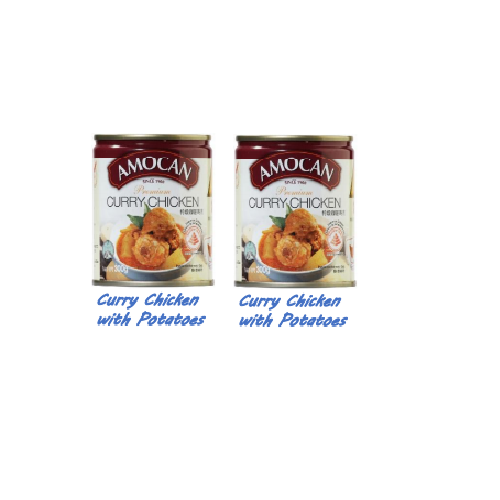 High Quality Amocan Malaysia Curry Chicken with Potatoes