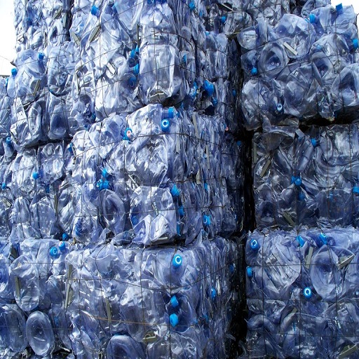 hot washed pet bottle scraps in Bales