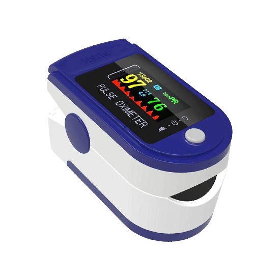Digital Pulse Oxymeter To Check Blood Oxygen Concentration Level
