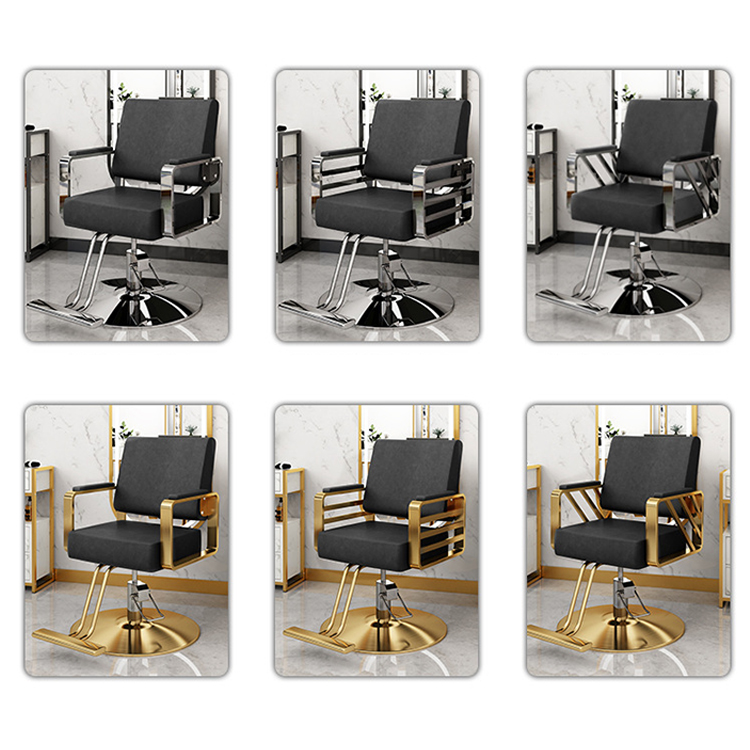 Hot selling simple classic comfortable safety chair special chair for beauty salon adjustable high seat barber chair salon