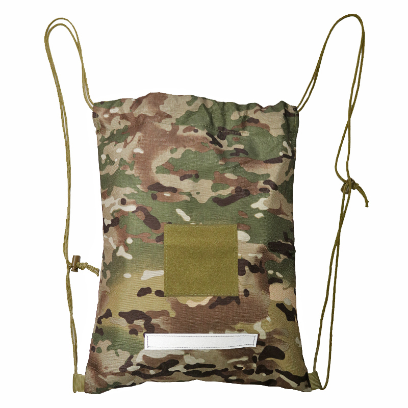 Heavy duty outdoor drawstring sport bag,military polyester waterproof drawstring backpack bag