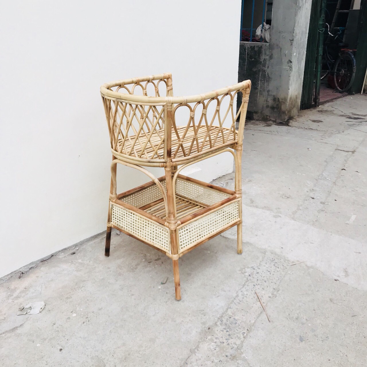 Rattan Changing table