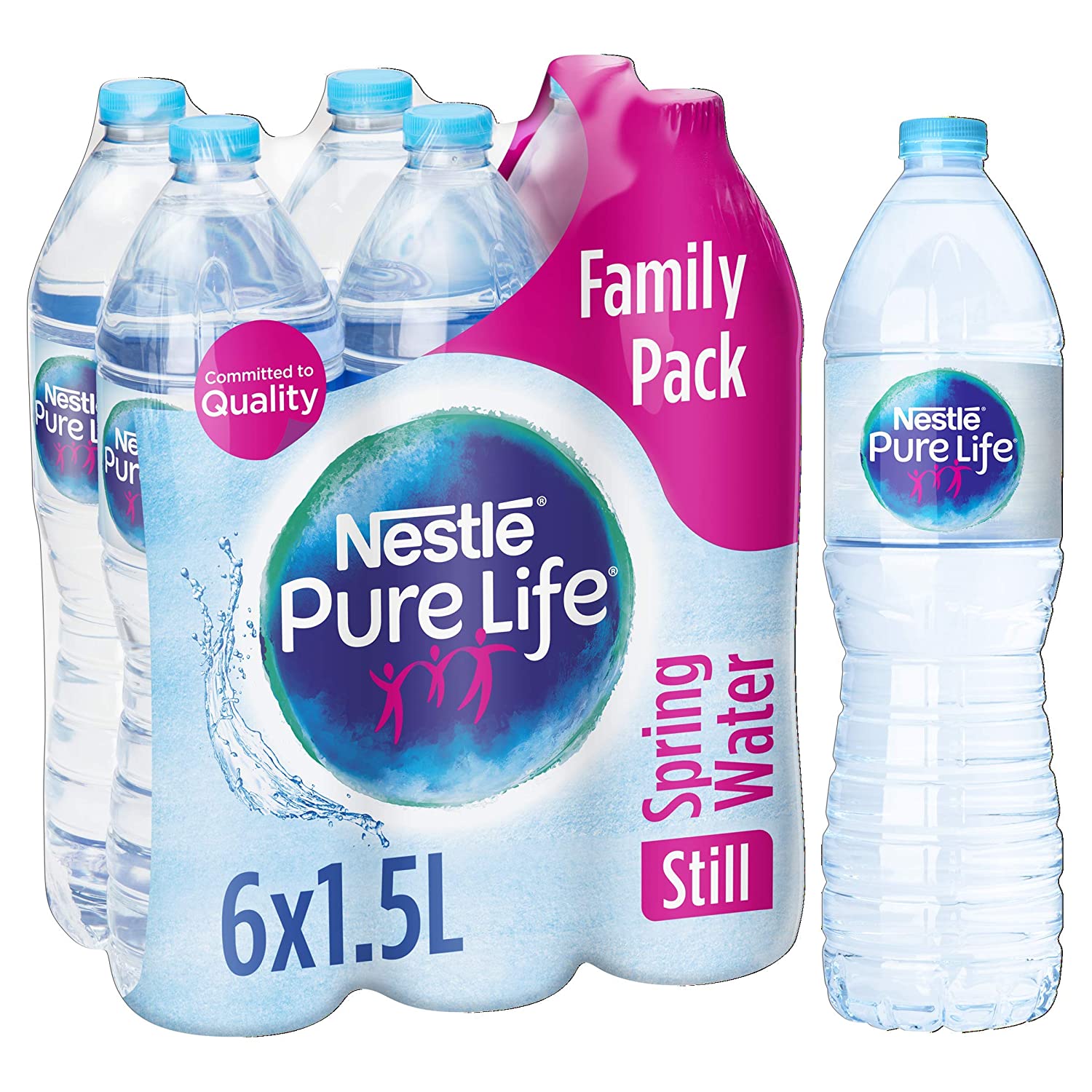 Минеральная вода Nestle Pure life, 100% чистая