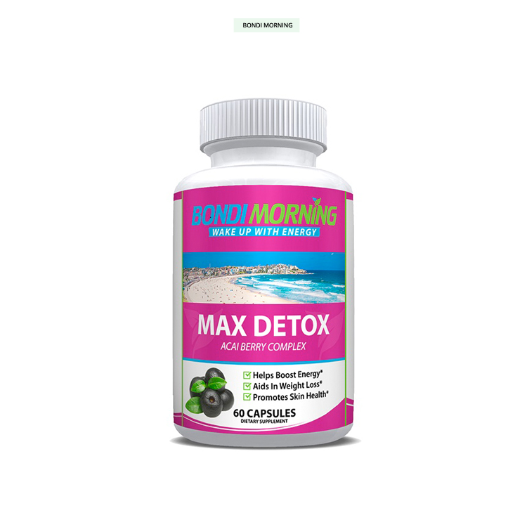 Bulk Own Brand Supplier of Low Price Herbal Max Detox Capsules