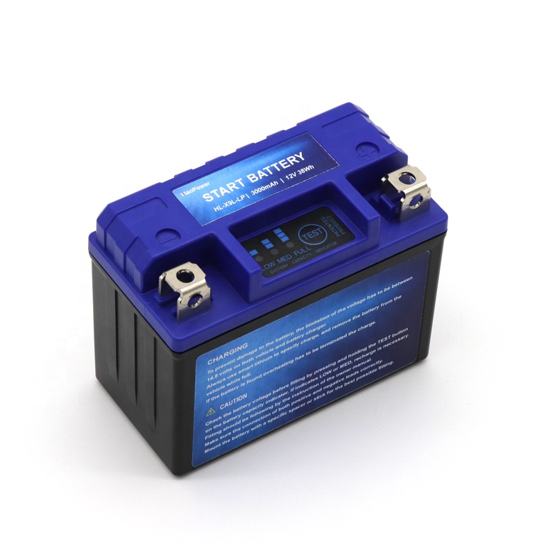 Haopower Lifepo4 12V Lithium Electric Motorcycle Battery Pack Starter Motorcycle Batteries Box