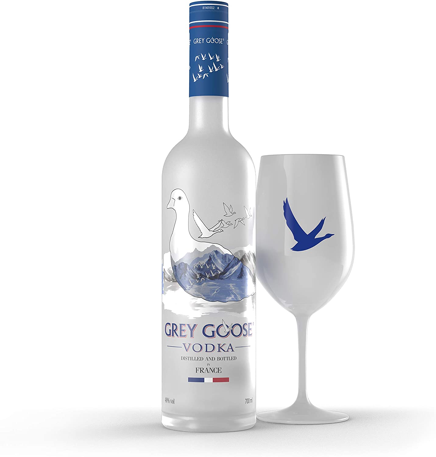 Готов к отправке французская серая Гусь/оригинальная vodk'а (40% том)