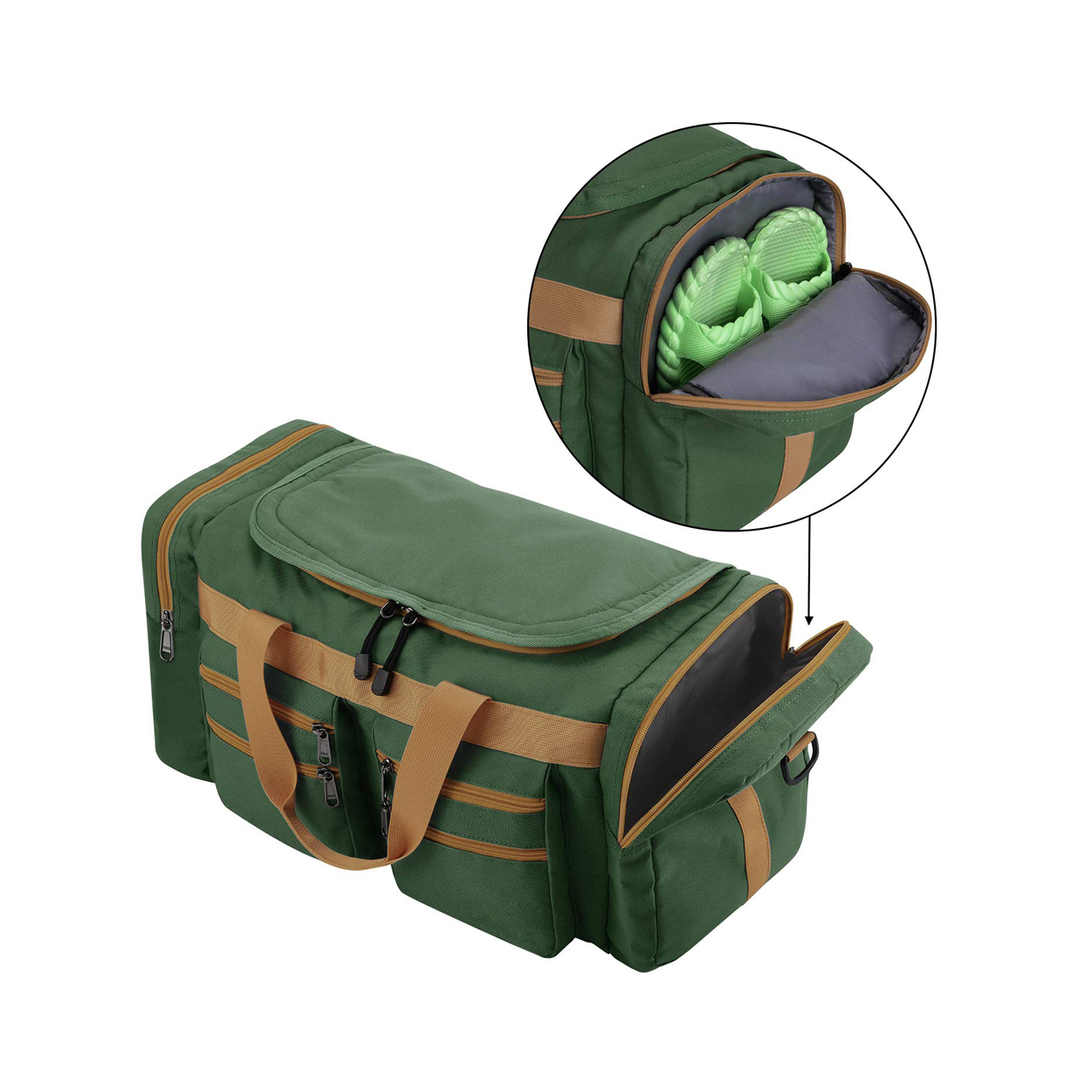 Gym Duffle Sports Gym Bag Polyester Affordable price Lightweight Custom made Professional Sports Bag