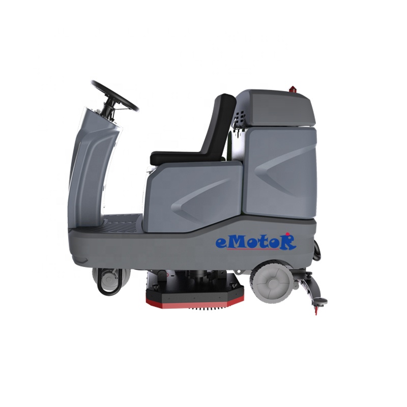 High quality Automatic ride on floor scrubber use for Subway station railway station airport